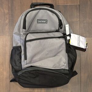 Eastport Gray and Black Men's Backpack